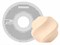 PETG HF пластик Bambu Lab Cream Кремовый 1,75 мм (1 кг) 1447440429