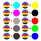 Набор окрашивающих пигментов Fun To Do CMYK+W (5x20 г) 1716781317