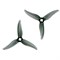 Пропеллеры Gemfan Hurricane 3520 3-лопастные (Прозрачный серый) (M5 / 1,5 мм) (2CW+2CCW) 397875378