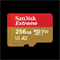 Карта памяти 256Gb SanDisk Extreme microSDXC Class 10 UHS-I U3 V30 751926901